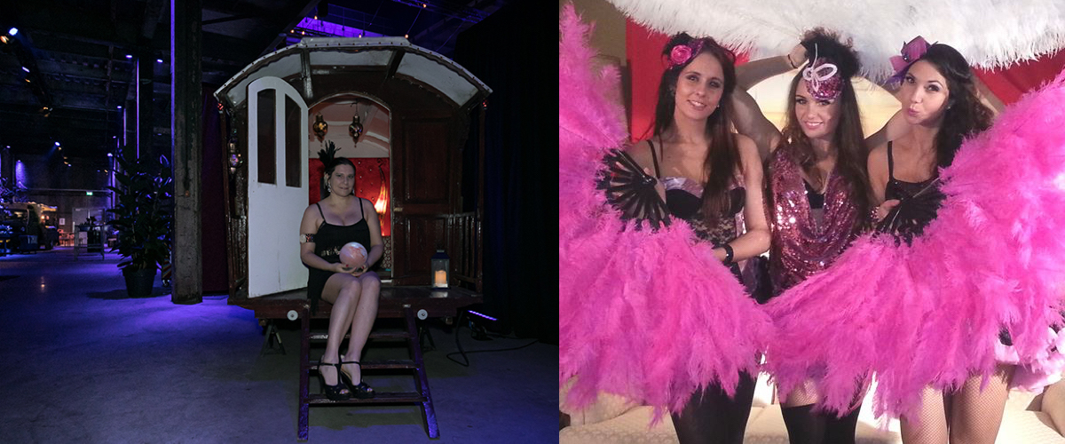 Burlesque Show Circus Acts